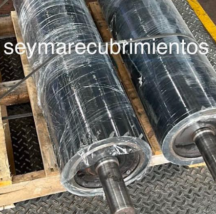 Vulcanizado de rodillos (Nitrilo, Neopreno, Silicón, Epdm, Poliuretano) 